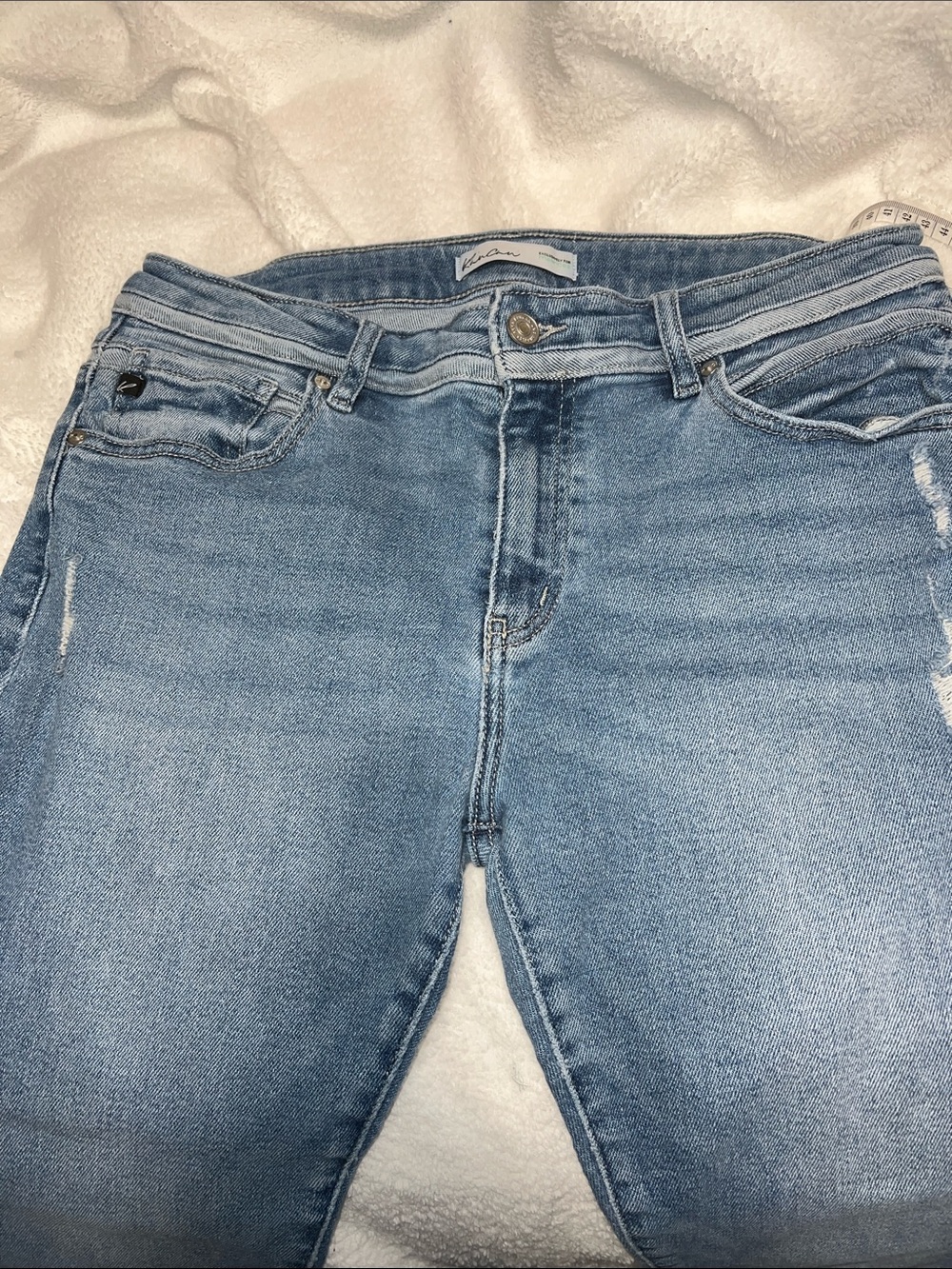 KanCan Light Blue High-Rise Skinny Jeans